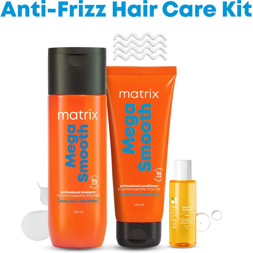 MATRIX Mega Smoth Shampoo & Conditioner 200 ml - Image 1
