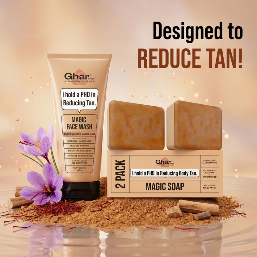 Ghar Soaps De-Tan Magic Combo Pack of 2 - Image 4