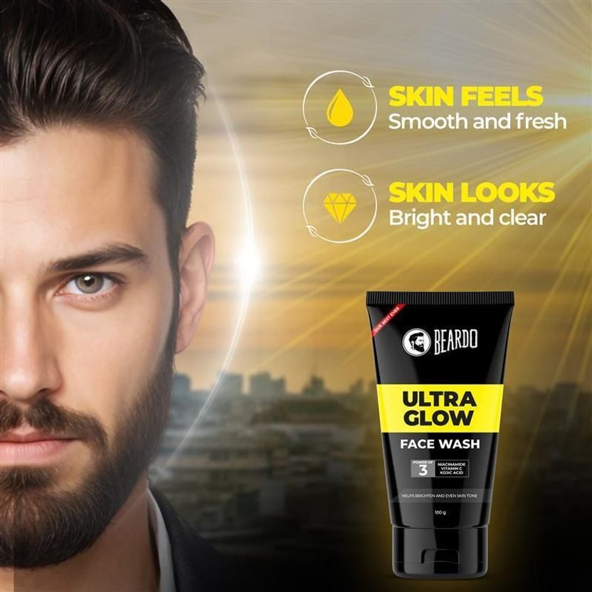 BEARDO Ultraglow Facewash For Men 200 g - Image 6