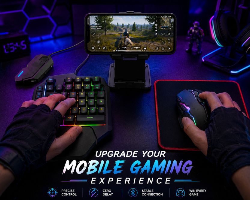 Confiance Bluetooth Gaming Keyboard Mouse Converter - Image 5