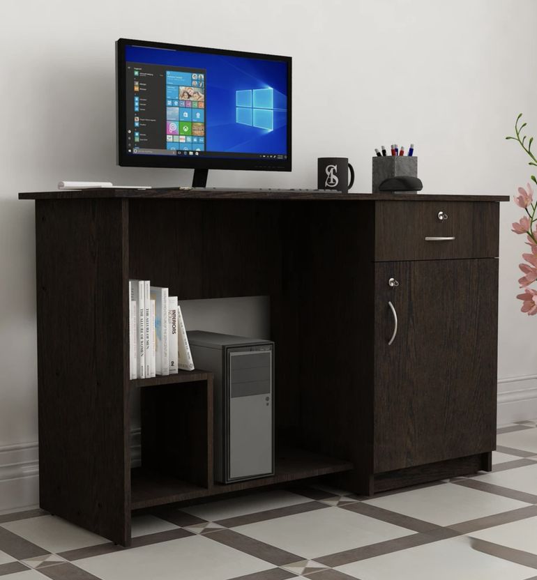 Wudhaus Engineered Wood Computer Desk Modular - Image 4