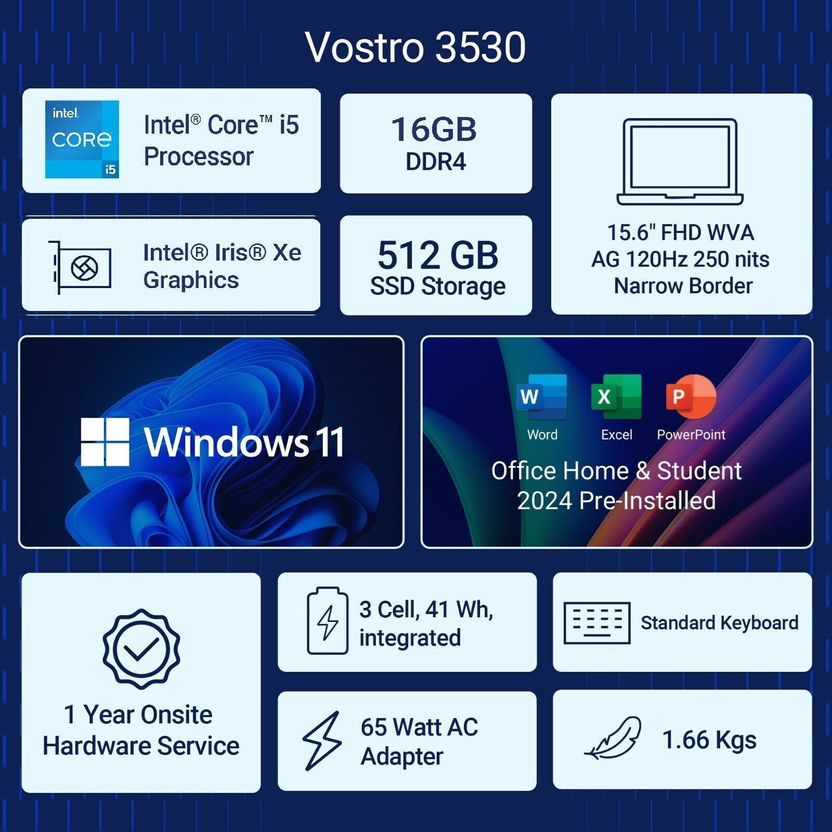 DELL Vostro 3530 RPL Intel Core i5 13th Gen - Image 2