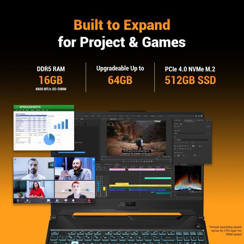 ASUS TUF Gaming A15 (2026) AMD Ryzen 7 155 - Image 3