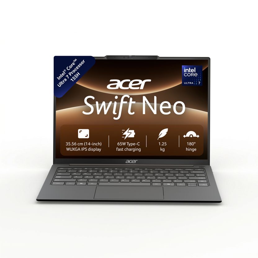 Acer Swift Neo AI PC Intel Core Ultra 7 155H 16GB 512GB - Image 1