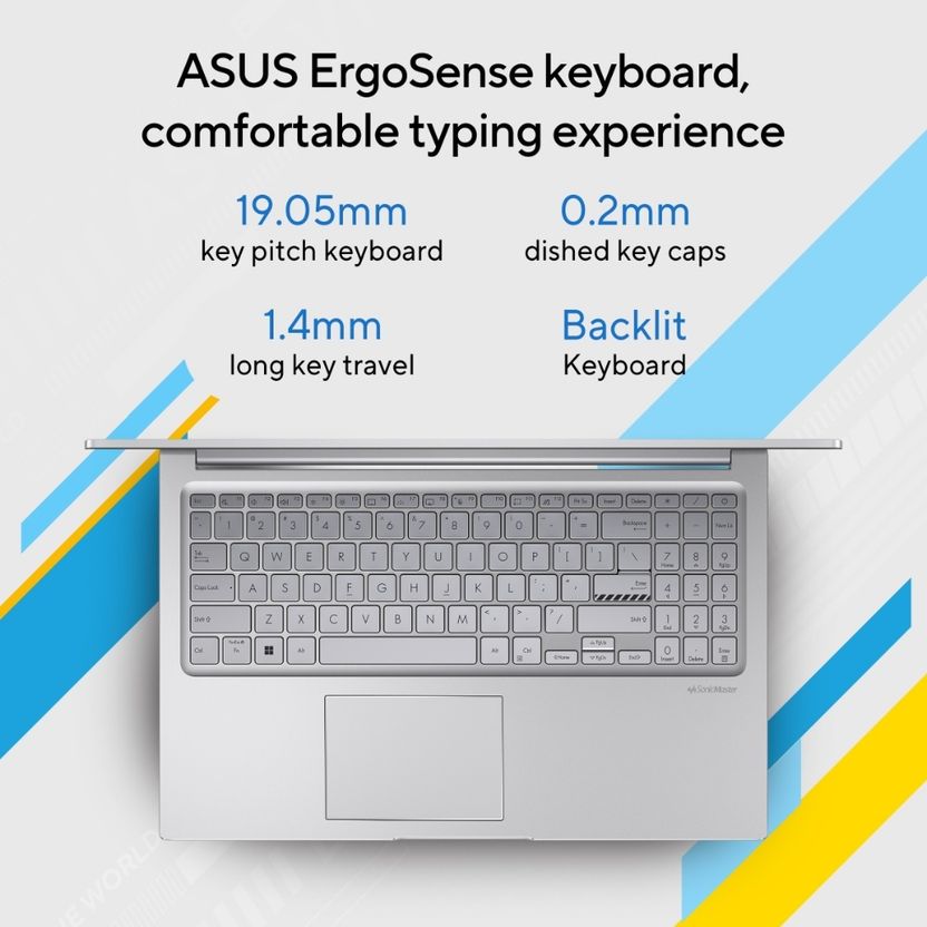 ASUS Vivobook 15 Intel Core 3 100U 8GB/512GB SSD - Image 6