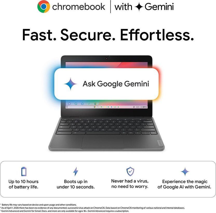 Lenovo 100e Chromebook Gen 4 MediaTek Kompanio 520 8GB/64GB - Image 8
