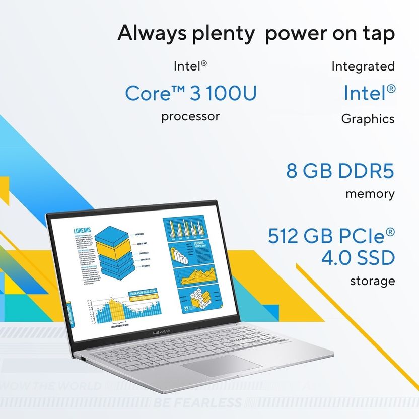 ASUS Vivobook 15 Intel Core 3 100U 8GB/512GB SSD - Image 4