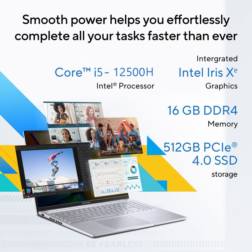 ASUS Intel Core i5 12th Gen 12500H 16GB 512GB SSD - Image 3