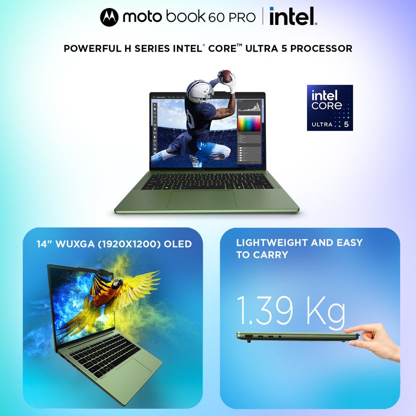 MOTOROLA Motobook 60 Pro AI PC - Image 2