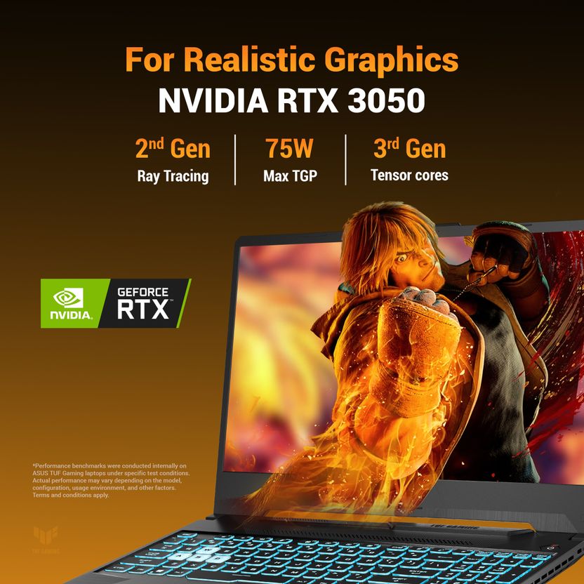 ASUS TUF Gaming A15 AMD Ryzen 7 170 16GB 512GB - Image 8