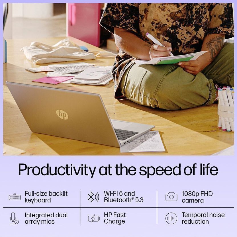 HP 14th Gen Intel Core i3 100U 8GB 512GB SSD - Image 8