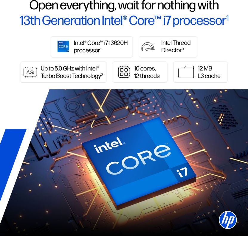 HP Intel Core i7 13th Gen 13620H 16GB 512GB SSD - Image 3