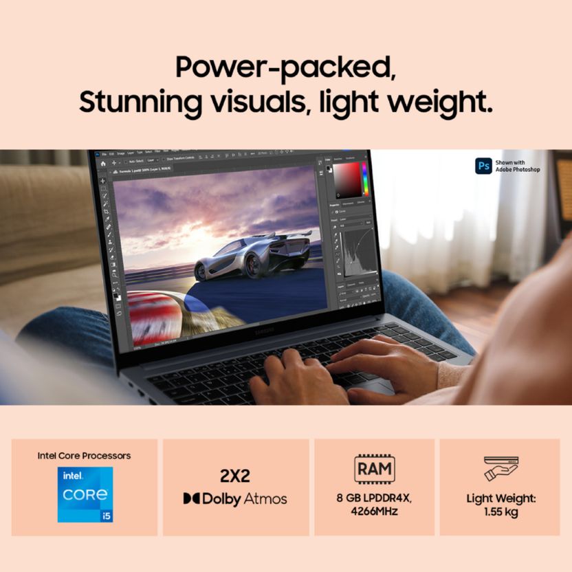 Samsung Galaxy Book4 Metal Intel Core i5 13th Gen 1335U 16GB - Image 4