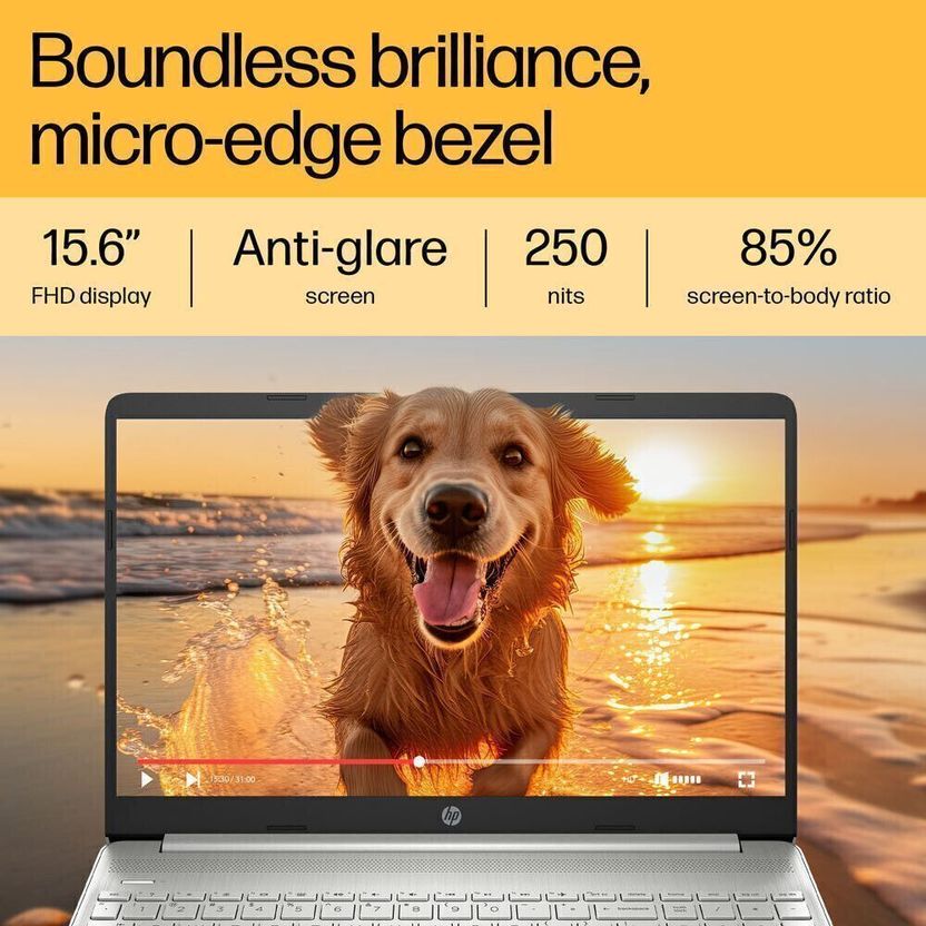 HP 15s AMD Ryzen 5 7520U 8GB/512GB SSD Laptop - Image 2