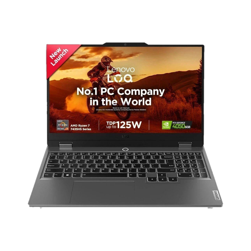 Lenovo LOQ AMD Ryzen 7 Octa Core 7435HS - (24 GB/512 GB SSD/Windo...more - Image 2