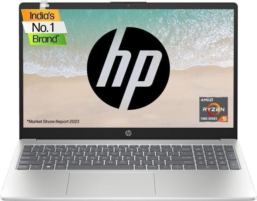 HP 15s AMD Ryzen 5 7520U 8GB/512GB SSD Laptop - Image 1