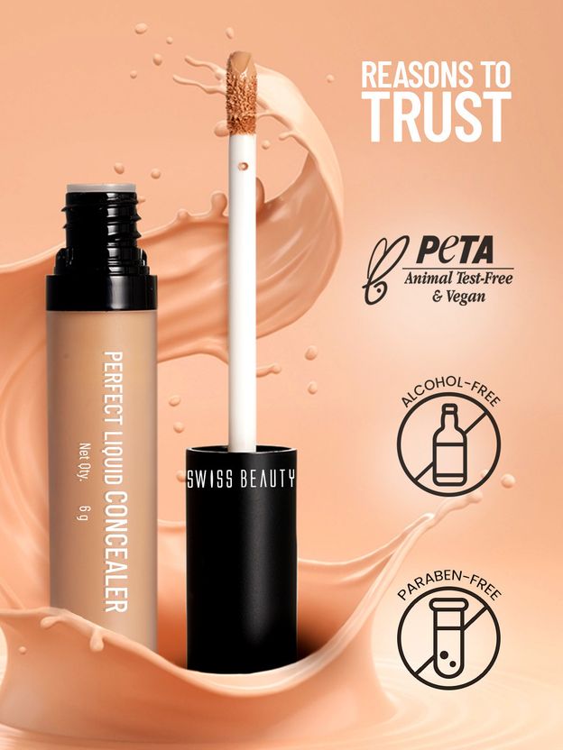 SWISS BEAUTY Liquid Lightweight Concealer - Image 7
