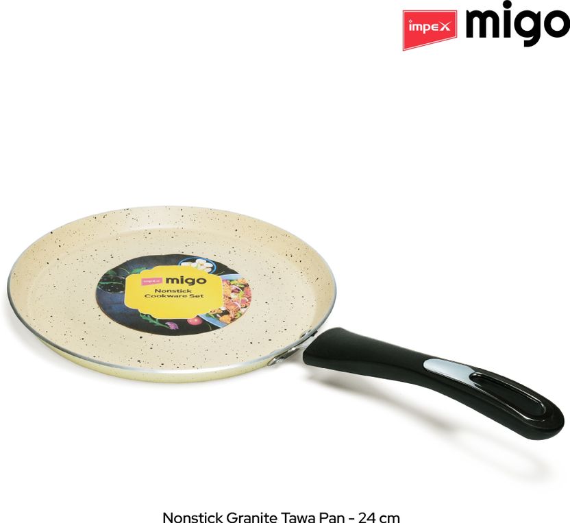 IMPEX 6 Pcs Nonstick Induction bottom Granite FKTM 6 Festival Gift Set Induction Bottom Non-Stick Coated Cookware Set Price in India - Image 10