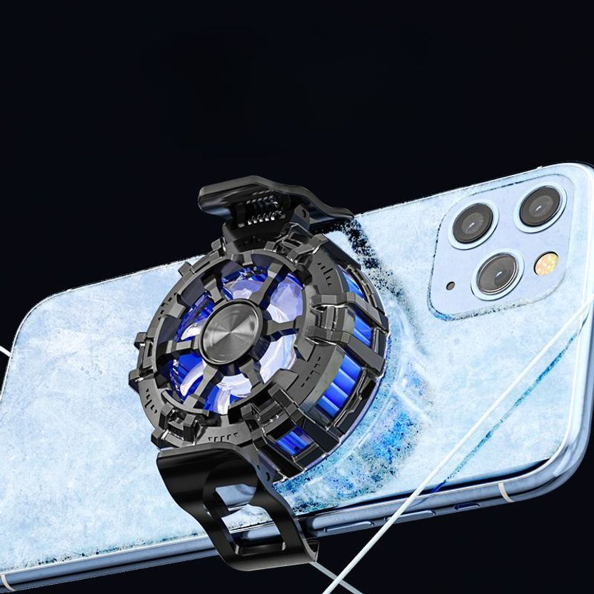 xavion Mobile Phone Gaming Fan Cooling Fan Cabinet Cooler (Black) - Image 2