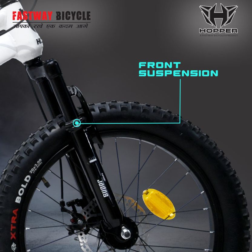 Fastway RAMPAGE Fat Bike with Front Shock - Image 5