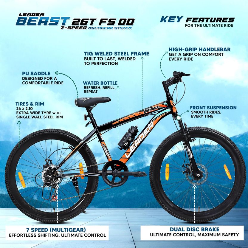 LEADER Beast 26T Mountain Cycle - Image 8