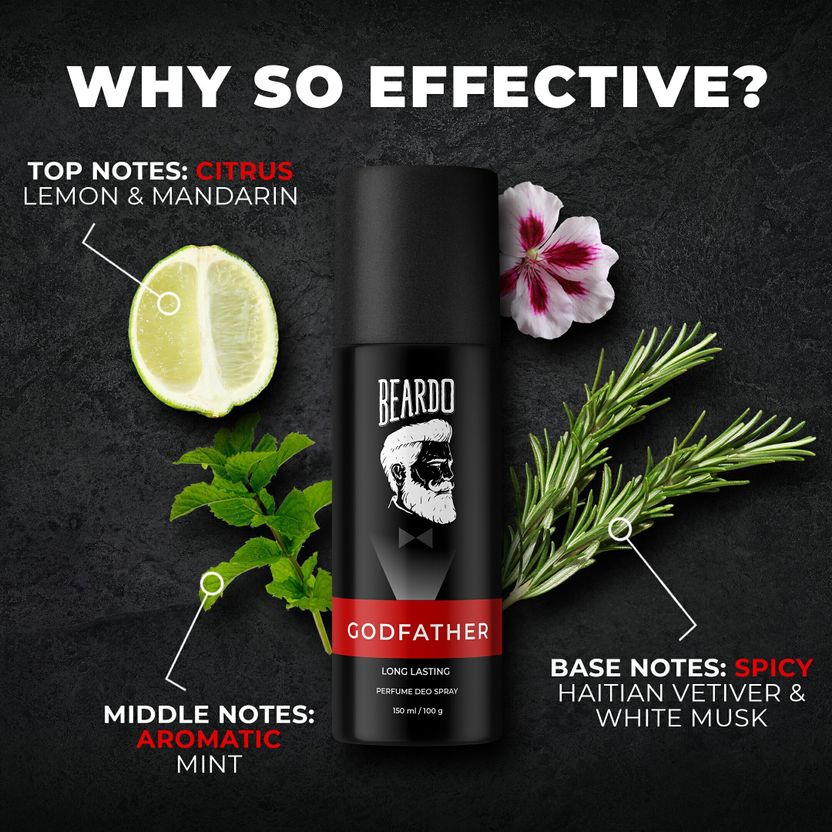 BEARDO Godfather Deo 150ml - Image 3