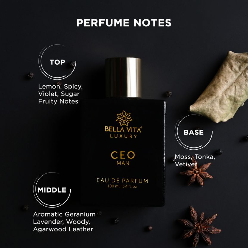 BELLAVITA CEO Men Deodorant & Perfume Combo - Image 7