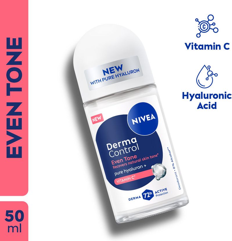 NIVEA Derma Control Eventone 0% Alcohol, 50ml - Image 3
