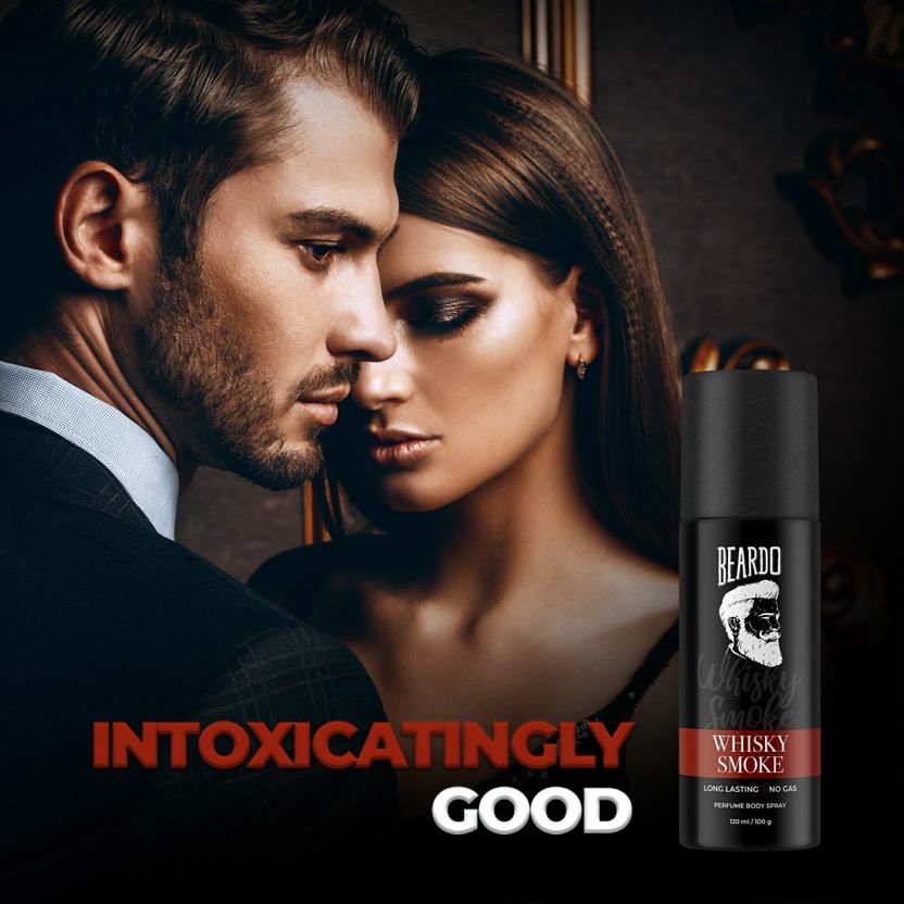 BEARDO Whisky Smoke & Bourbon Body Spray 150 ml - Image 8