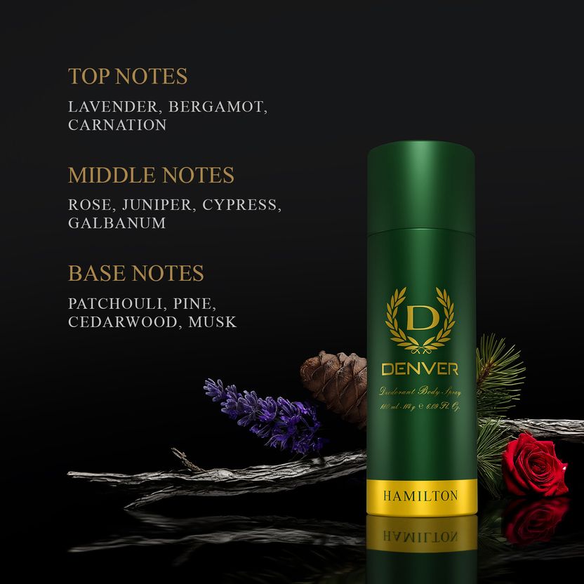DENVER Hamilton Deodorant Spray - For Men - Image 7