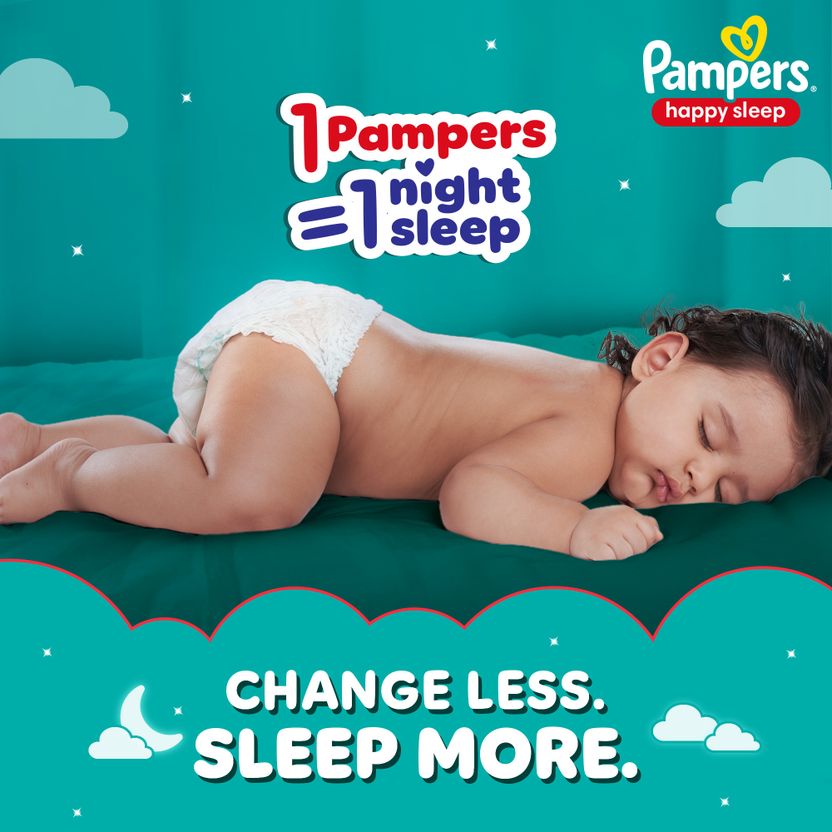 Pampers Happy Sleep Anti Rash Shield Pant Diapers - M (12 kg) - Image 6