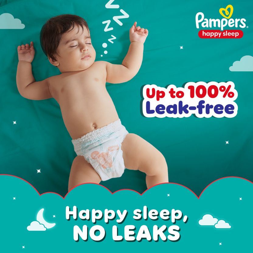 Pampers Happy Sleep Anti Rash Shield Pant Diapers - M (12 kg) - Image 5