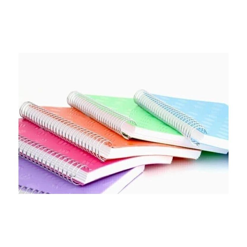 ABC A4 Notebook 200 Pages Multicolor Pack of 5 - Image 1