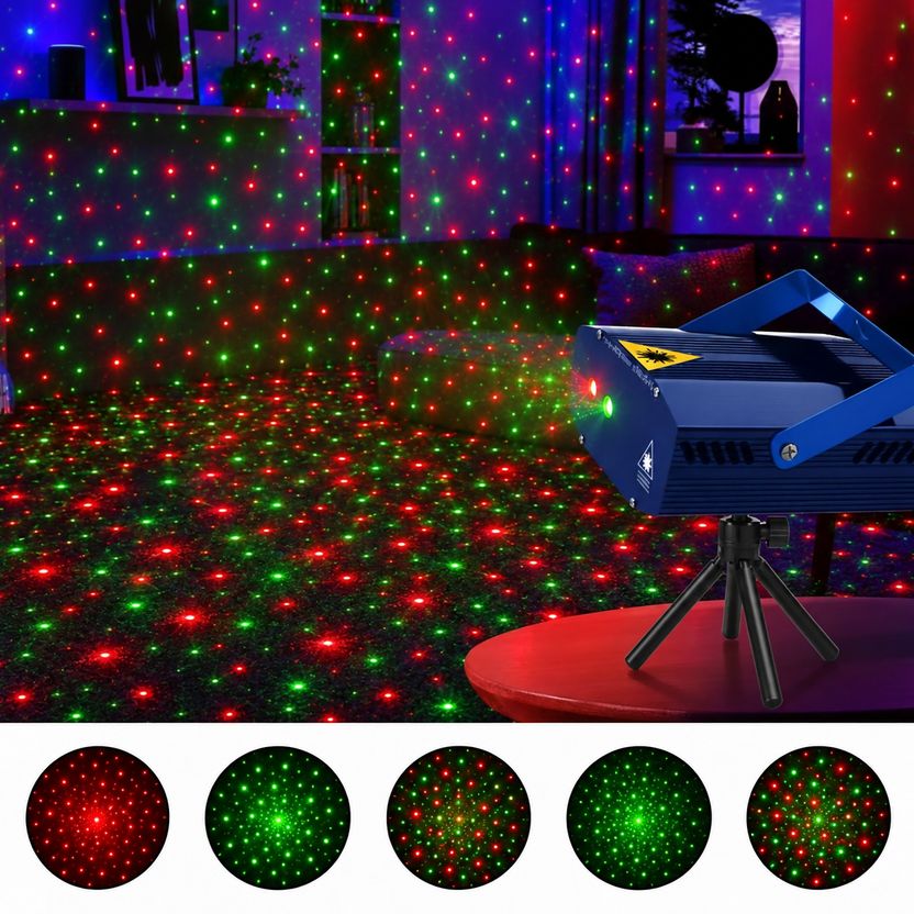 spark world Mini Dot Laser Stage Light - Image 1