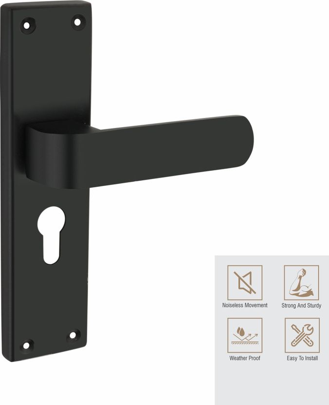 MLS Stainless Steel Matte Handlesets Black - Image 5