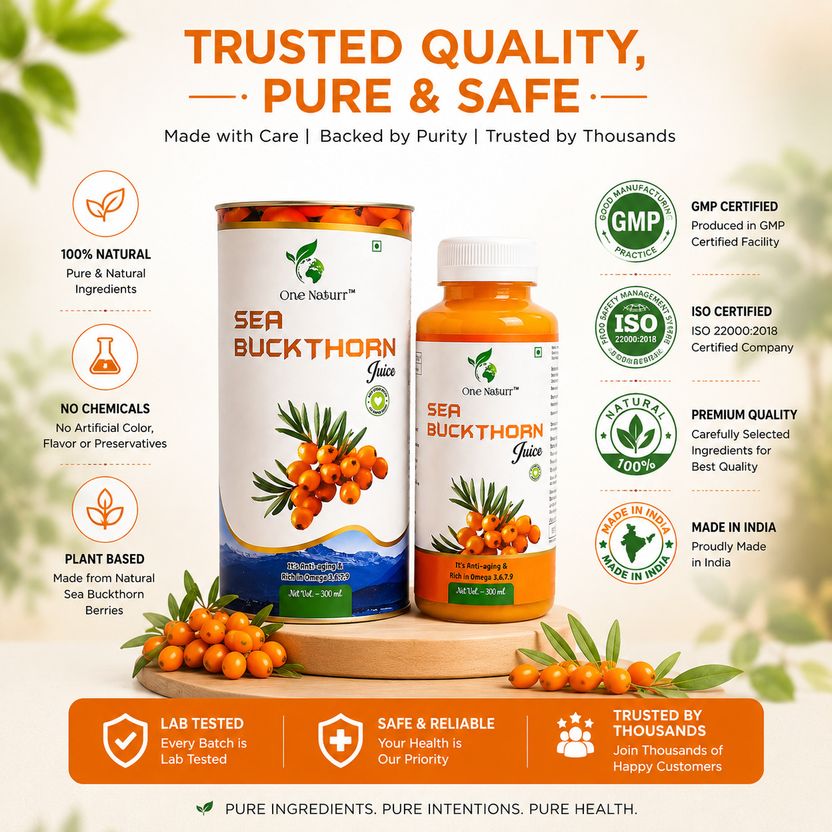 One Naturr Sea Buckthorn Juice 1L - Image 5