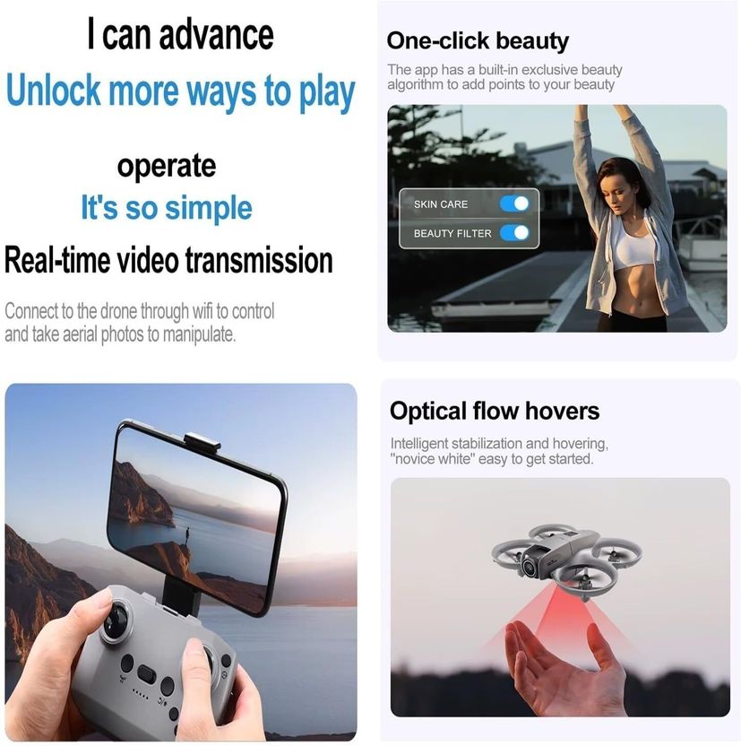 RUNIX T1/GT3 Dual Camera Mini Drone - Image 4