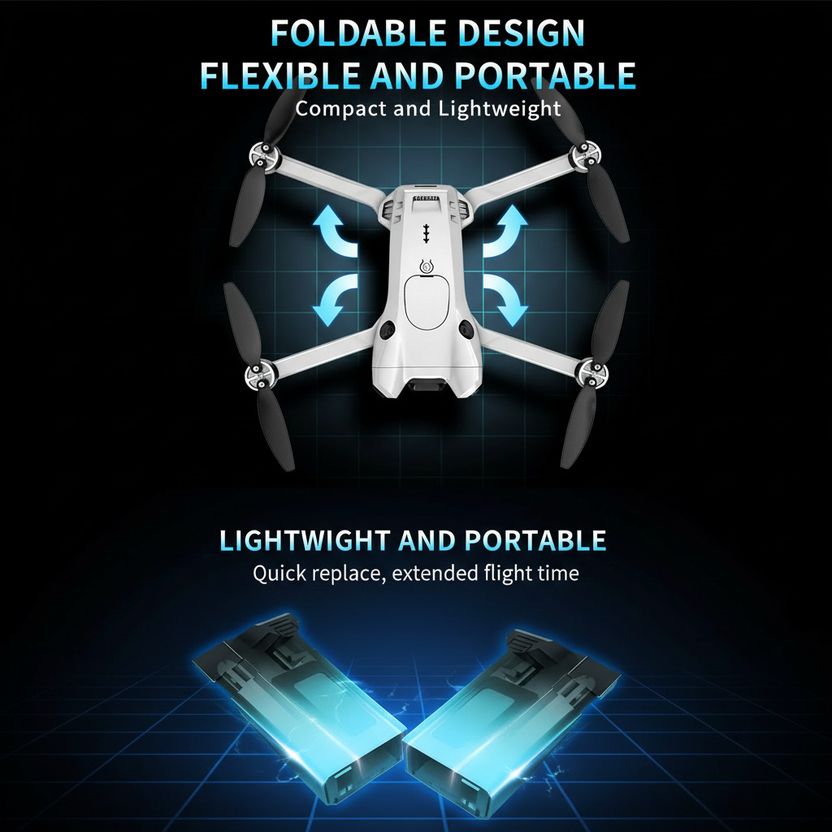 HoverJoy M4 Ultra Drone with 4K HD Dual Cameras - Image 3