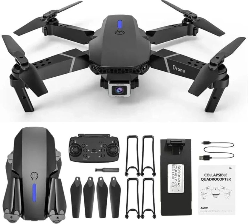 RBR Quadcopter Drone with Headless Mode, Altitude Hold - Image 2