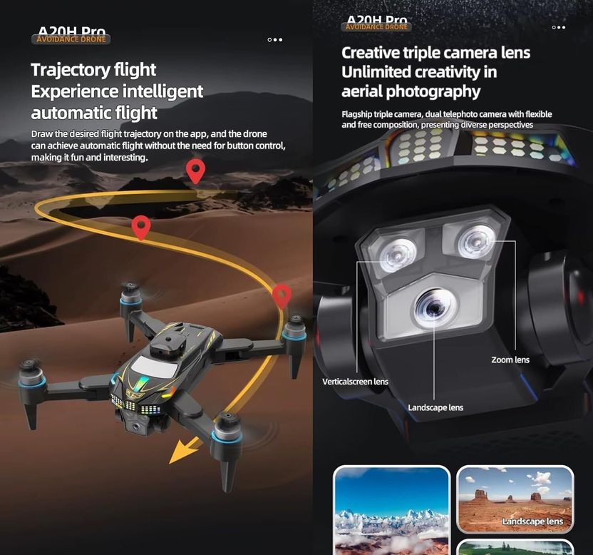 Super 4K Dual Camera Drone - Image 5