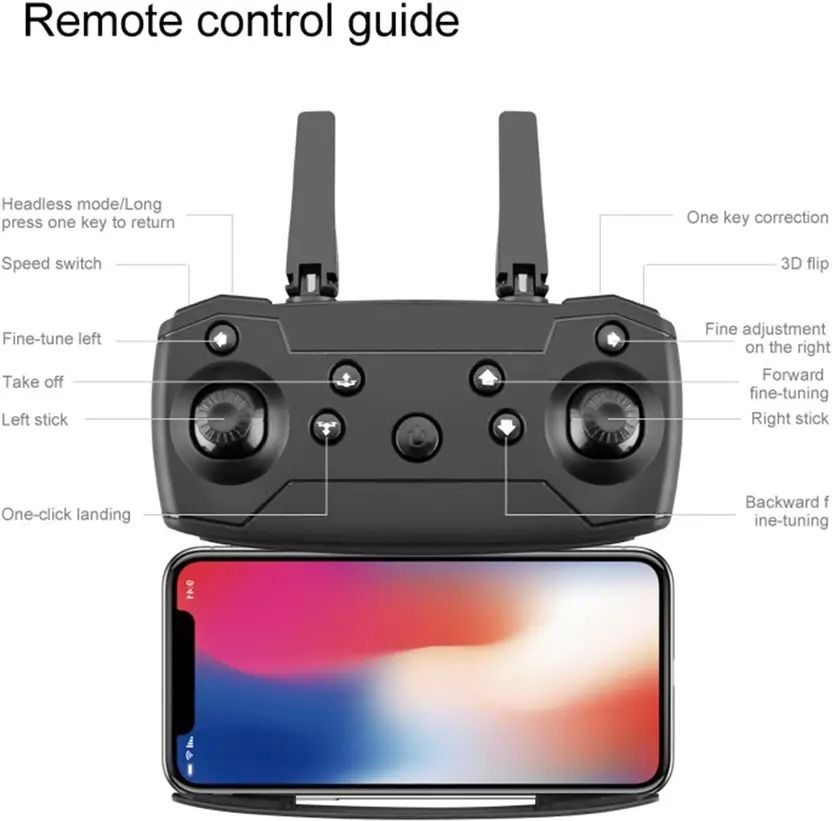 SK WILLA E88 Pro Smart Portable Drone - Image 6