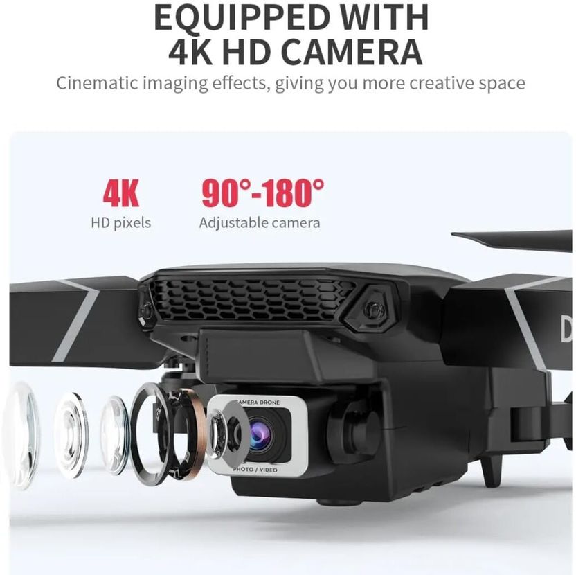 HIYADIKANS 4K-E88 Pro Drone Dual Camera - Image 3