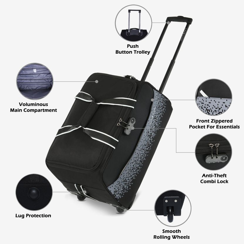 Lavie Sport Pixel Medium Duffel Black - Image 4