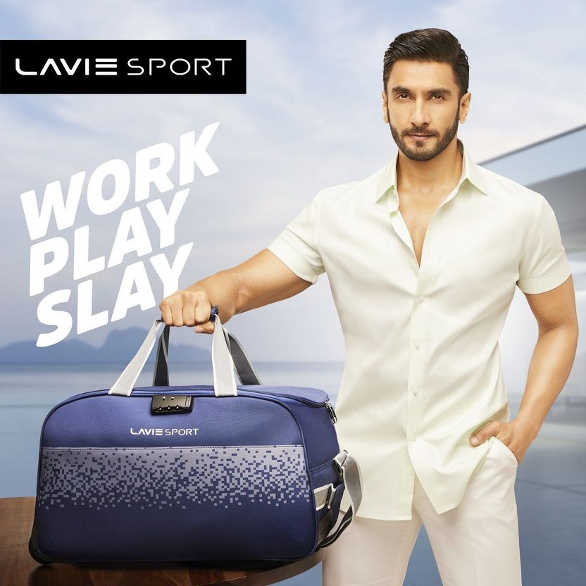 Lavie Sport Pixel Medium Duffel Black - Image 3