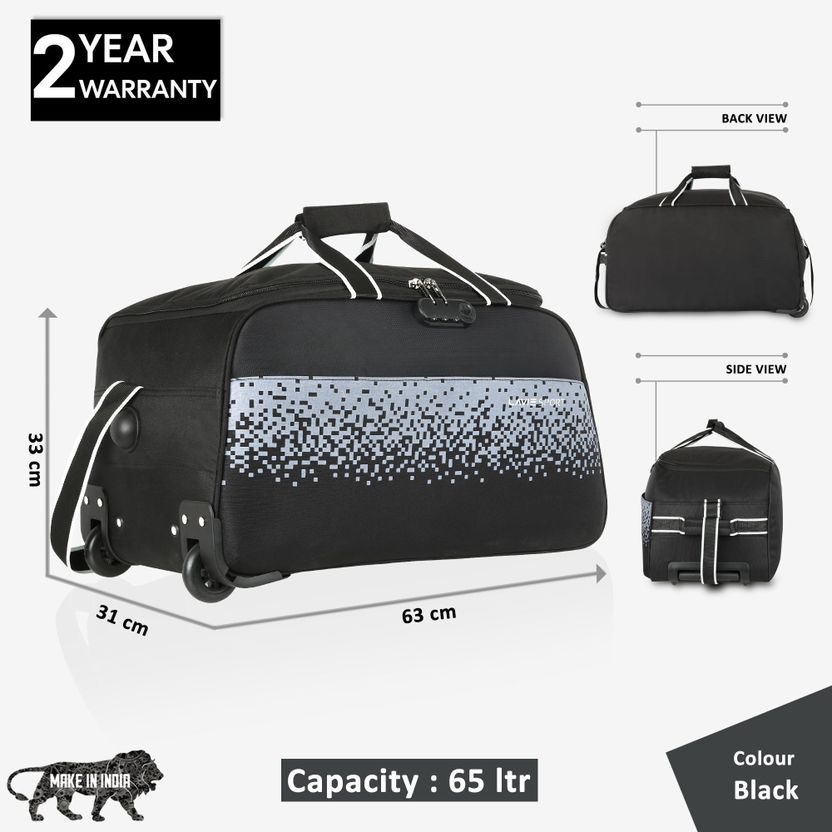 Lavie Sport Pixel Medium Duffel Black - Image 5
