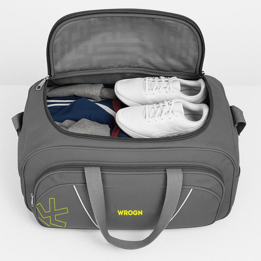 WROGN 75L Grey Unisex Luggage Bag - Image 3