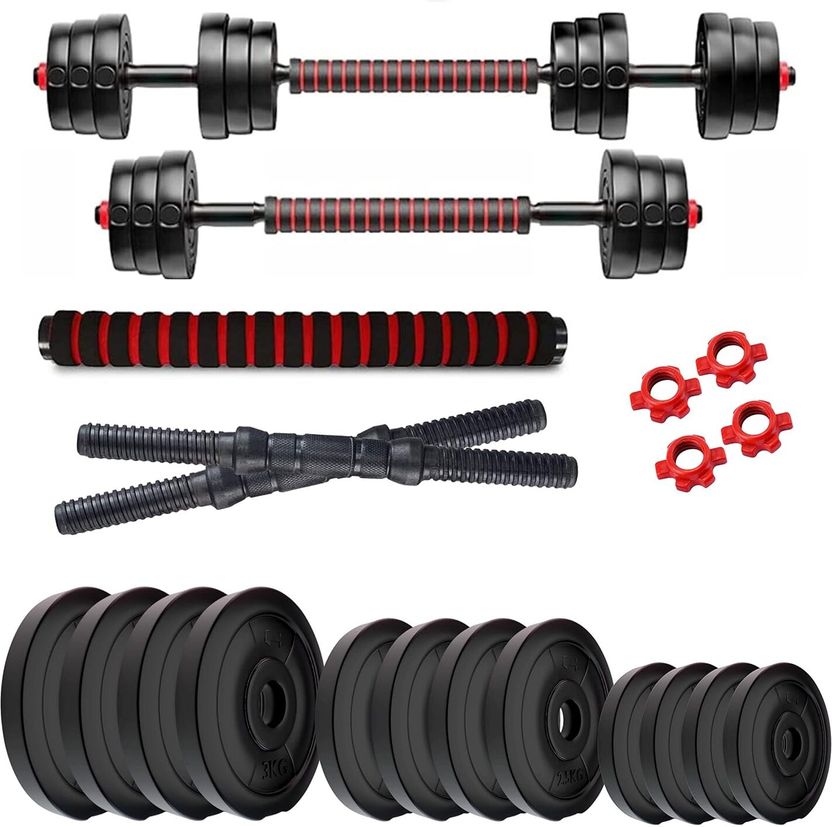 Adrenex 26 Kg Convertible Dumbbells Kit - Image 1