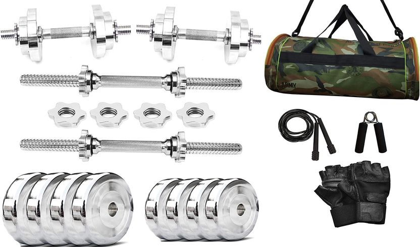 YMD Home Gym Set, Steel Dumbbell Set (5KGX4,2.5KGX4) - Image 8