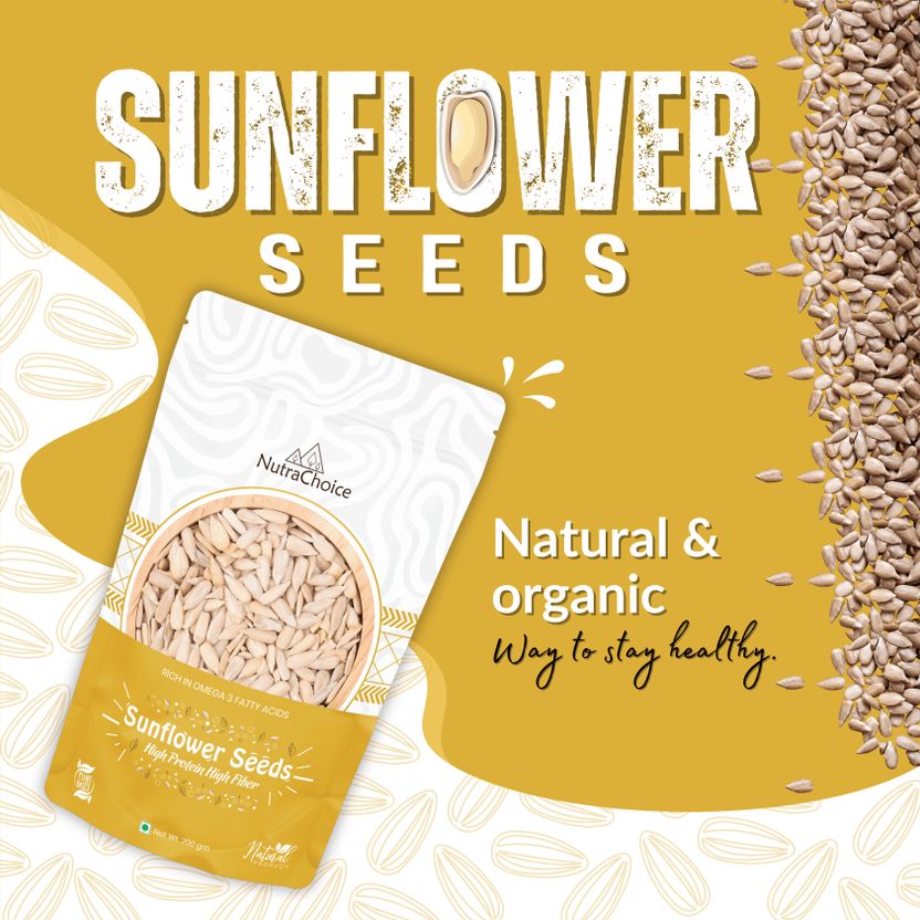 NutraChoice Organic Raw Sunflower Seeds 1L - Image 10