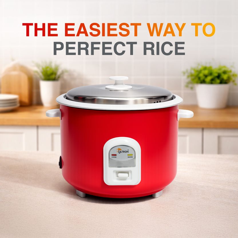 ULTRON Nuocook Aluminium Electric Rice Cooker 1 L - Image 4